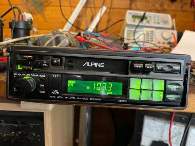 Alpine - 7290 MS - Radio, Registratore a Cassette