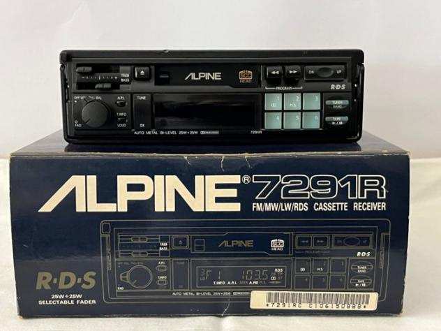 alpine - 7291R - NOS - Radio, Registratore a Cassette