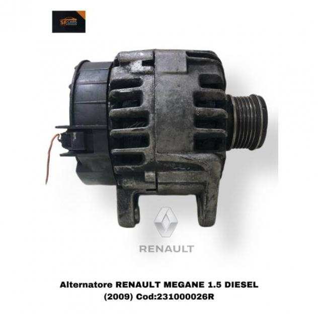 ALTERNATORE RENAULT Megane Serie 231000026r Benzina (0812)