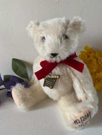 Althans witte Teddybeer, 25cm, 1980-1990 - Orsacchiotto - 1980-1990 - Germania