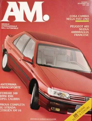 AM rivista mensile internazionale dellautomobile