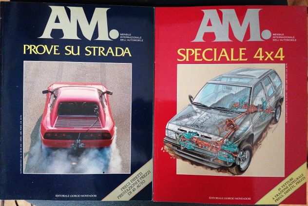 AM rivista mensile internazionale dellautomobile collezione