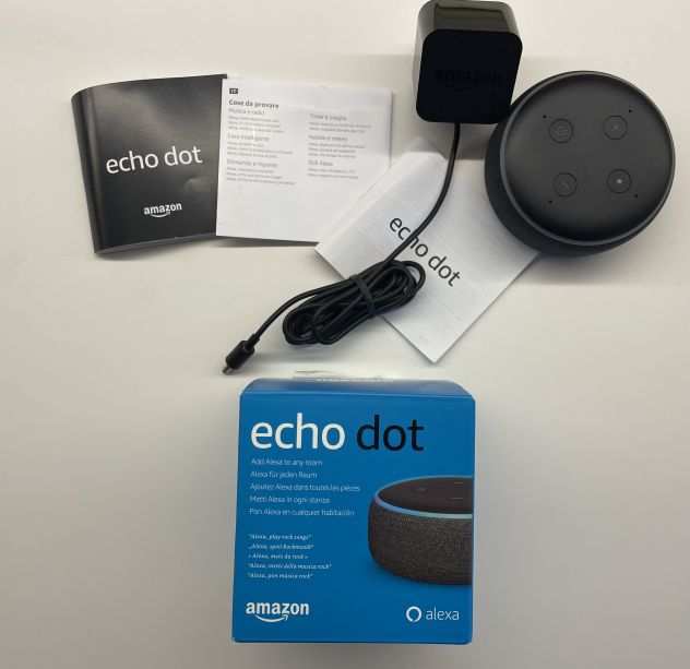 Amazon Echo Dot (3a Generazione) Assistente Vocale