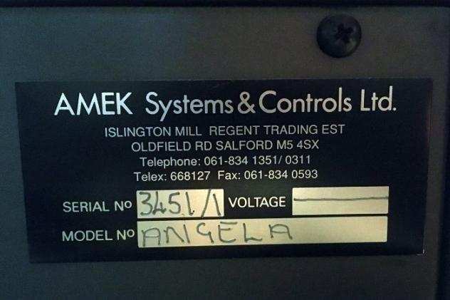 AMEK - Angela - used for Paolo Conte recordings - Mixer analogico