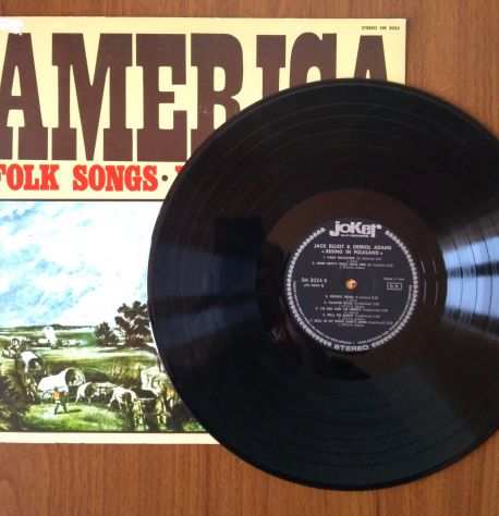 AMERICA Folk Songs West Ballads - 1966