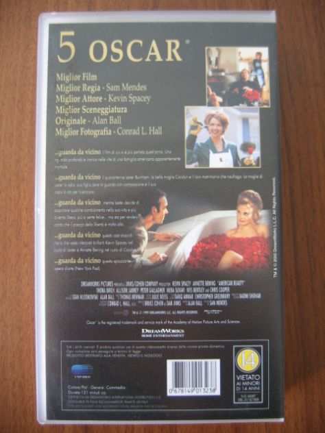 AMERICAN BEAUTY VHS Italiano