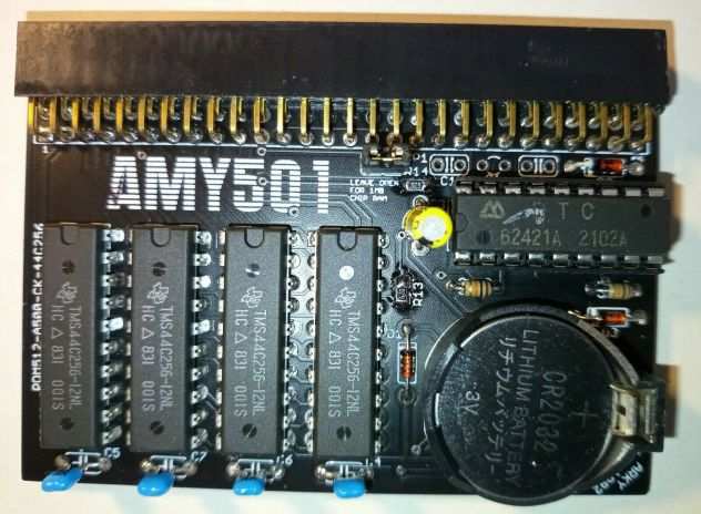 Amiga 500 espansione di memoria 512k - NEW - AMY501