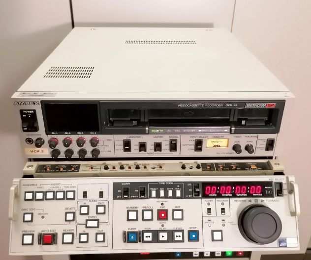 Ampex CVR-75 Betacam SP Studio Editor