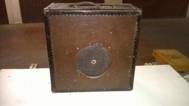 Amplificatore a valigia Geloso del 1956