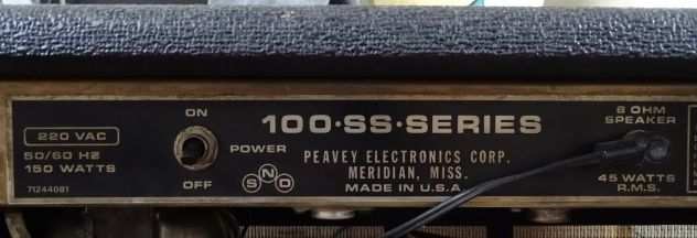 amplificatore combo per basso Peavey TNT 100 SS series