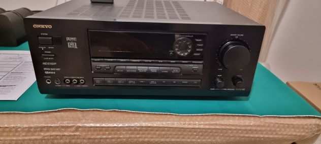 Amplificatore Home Theater con telecomando Onkyo TX DS-747