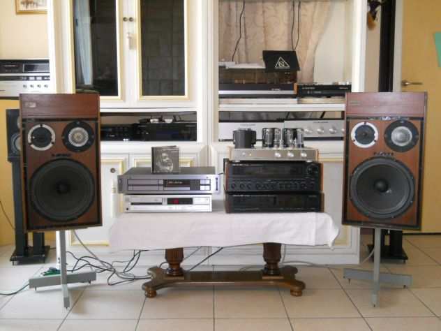 Amplificatore Sansui,Kenwood,Diffusori Ar,Esb,Kef