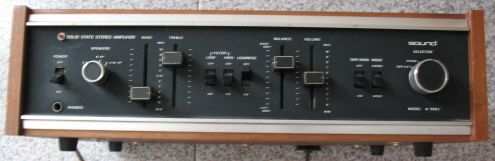 amplificatore stereo marca SOUND modello A5001.