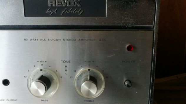 Amplificatore stereo revox a50