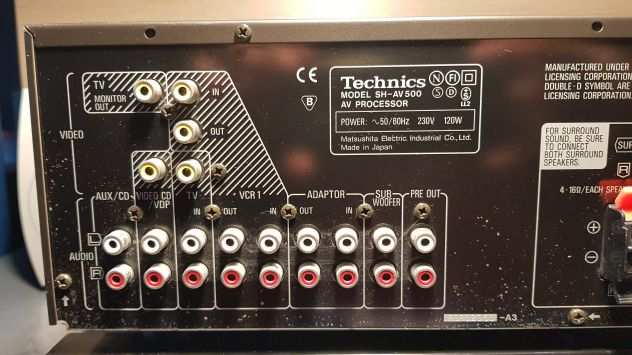 Amplificatore surround Technics SH-AV500