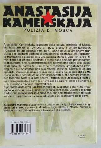 Anastasija Kamenskaja Il padrone della cittagrave Alexandra Marinina 1degEd.Piemme,1989
