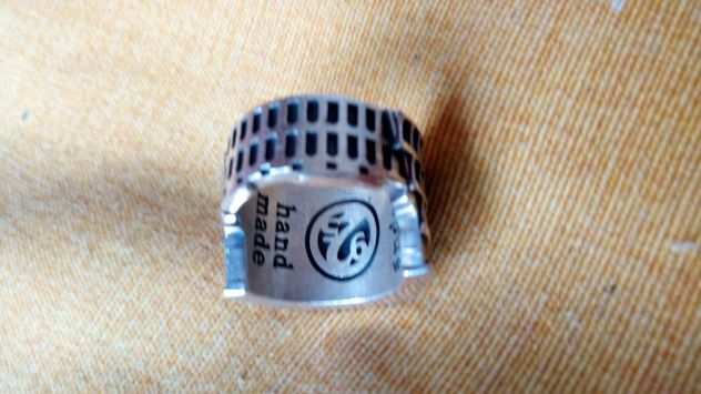 Andrea 925 originale, anello Colosseo, argento lavorazione artigianale