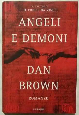 Angeli e demoni di Dan Brown Editore Mondadori, Luglio 2005 come nuovo