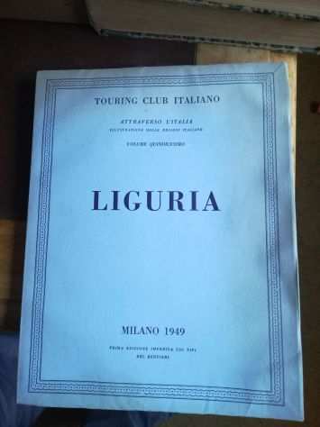 Anno 1949 - Volume LIGURIA del Touring Club Italiano