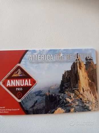 Annual Pass per parchi Americani , scadenza 0624 40euro -Bergamo