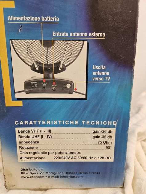 Antenna TV ideale in campeggio