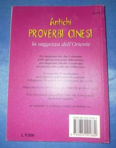 Antichi proverbi cinesi.La saggezza dellOriente DAmatoSala 1degEd.Demetra,1997