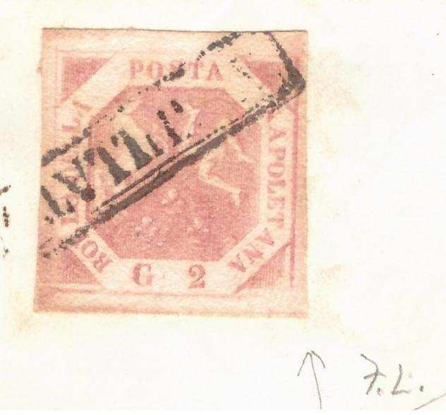 Antichi Stati italiani - Napoli 1858 - Sassone 7L