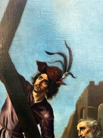 Antico dipinto ad olio su tela Carlo Dolci Emilia Paglianti