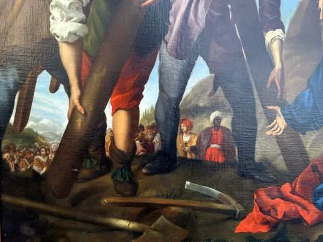 Antico dipinto ad olio su tela Carlo Dolci Emilia Paglianti