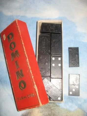 ANTICO DOMINO TURM-SPIEL VINTAGE 27 TESSERE GIOCO