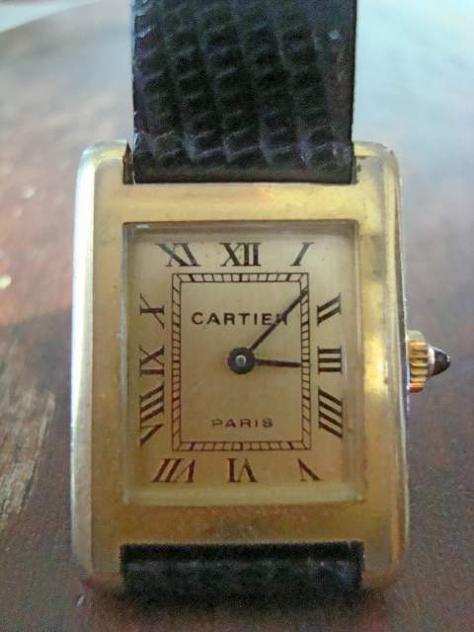 Antico orologio cartier edizione numerata