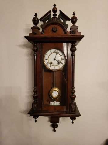 Antico orologio pendola Viennese a parete