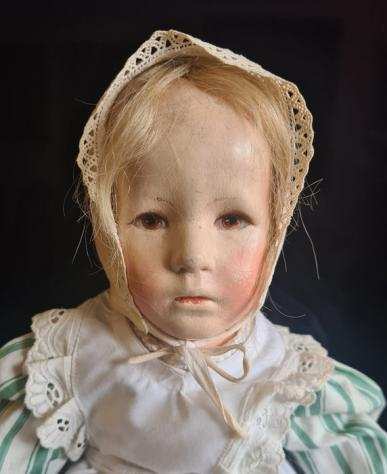 Antique Kaumlthe Kruse doll. BAMBOLA - Bambola Kaumlthe Kruse - 1910-1920 - Germania