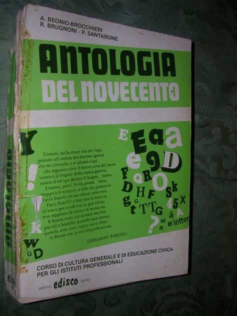 ANTOLOGIA DEL NOVECENTO