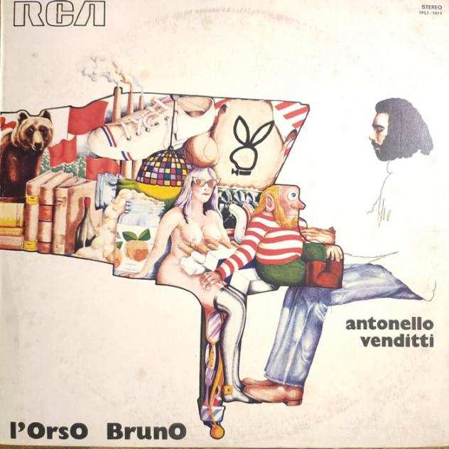 Antonello Venditti - LOrso Bruno - 1st Pressing - Deep Groove  In questo mondo di ladri - 1St Pressing - Album LP (oggetto singolo) - 1973