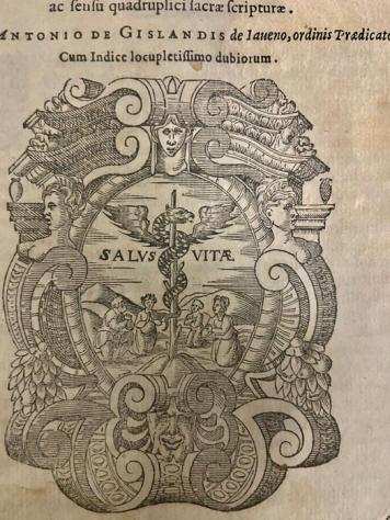 Antonio di Gislandis - Opus aureum ornatum Omni lapide precioso singulari - 1578
