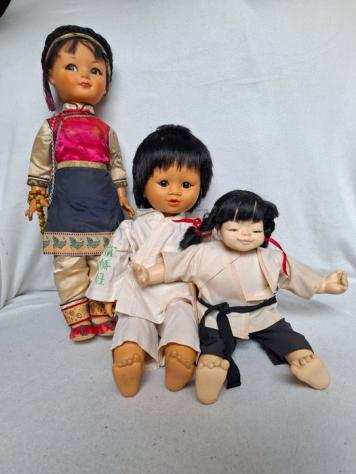 a.o. Sebino - Bambola Cicciobello Fiulin 234 del 1979 e altre bambole - 1970-1980 - Cina Taiwan Italia