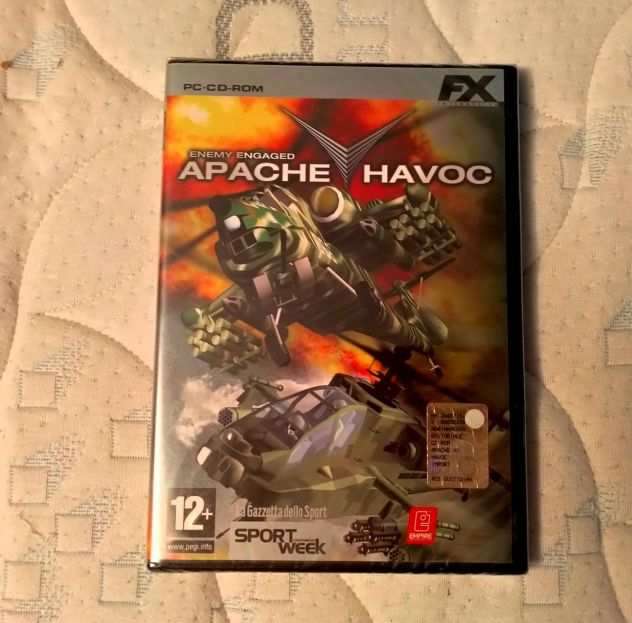 Apache Havoc -Excalibur e il re Artu - gioco pc - ancora sigillato - FX