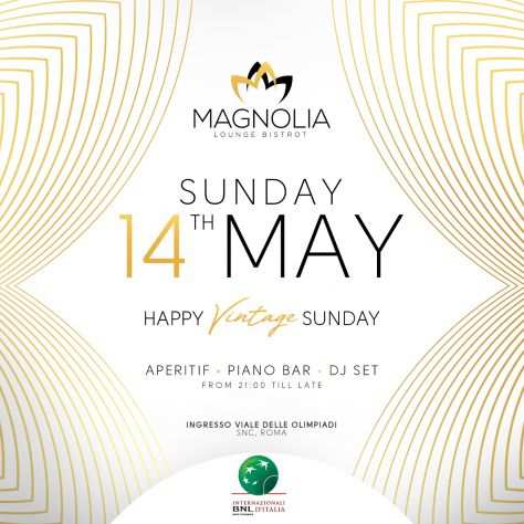 Aperitivo Magnolia Internazionali BNL di roma info 3391047611