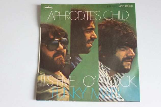 APHRODITES CHILD ITS FIVE OCLOCK - FUNKY MARY MERCURY MCY 132 508