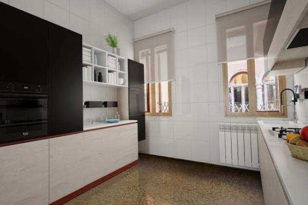 Appartamento di 100 msup2 con 3 locali in vendita a Venezia