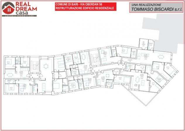 Appartamento di 115 msup2 con 3 locali in vendita a Bari