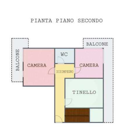 Appartamento di 145 msup2 con 5 locali e box auto in vendita a Monterosso Grana