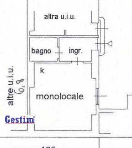 Appartamento di 40 msup2 con 1 locale in vendita a Milano