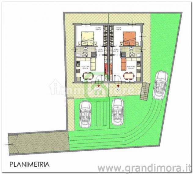 Appartamento di 54 msup2 con 2 locali in vendita a Ponteranica