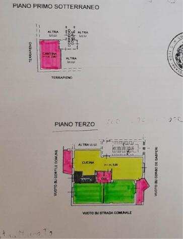 Appartamento di 90 msup2 con 4 locali e box auto in vendita a Cuneo