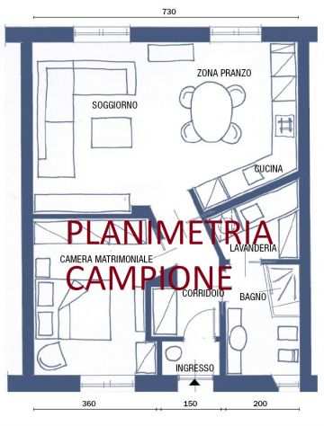 APPARTAMENTO IN CORSO CASALE CON TERRAZZO