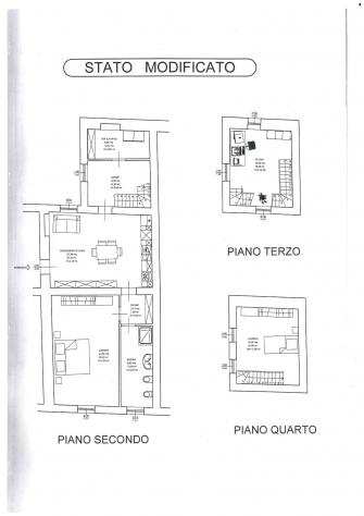 Appartamento in vendita a Buti 110 mq Rif 1090253