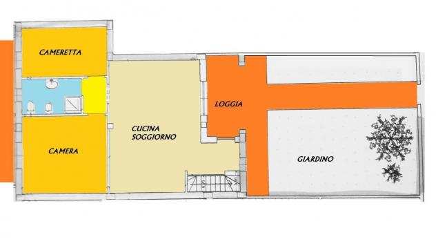 Appartamento in vendita a Castelfranco di Sotto 60 mq Rif 1067821