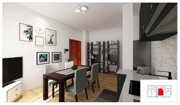 Appartamento in vendita a Colle di Val dElsa 83 mq Rif 1058072